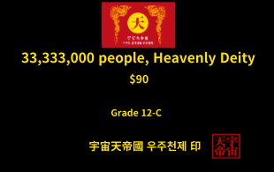 33,333,000명 신과 여신