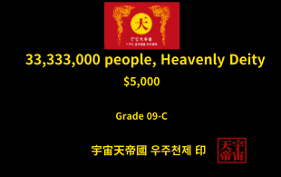 33,333,000명 신과 여신