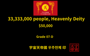 33,333,000명 신과 여신