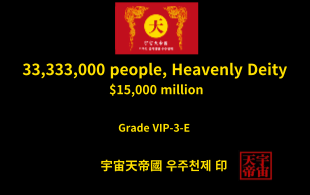 33,333,000명 신과 여신